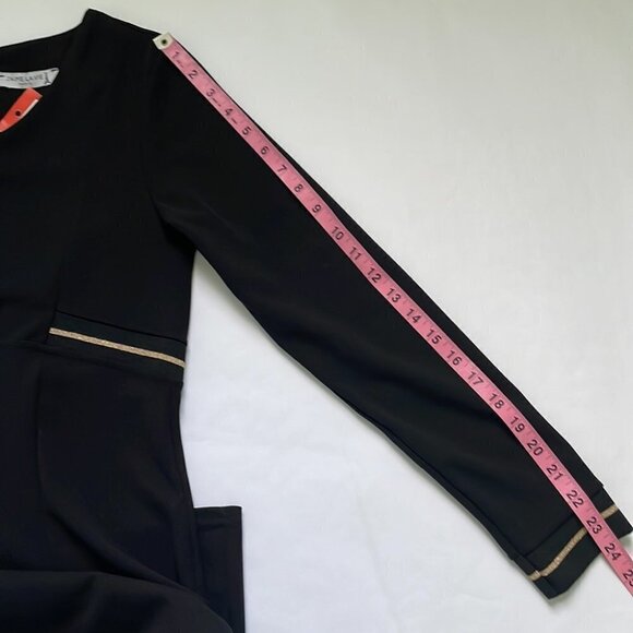 Jaime de Vie Long Sleeve Black Dress - Picture 11 of 12